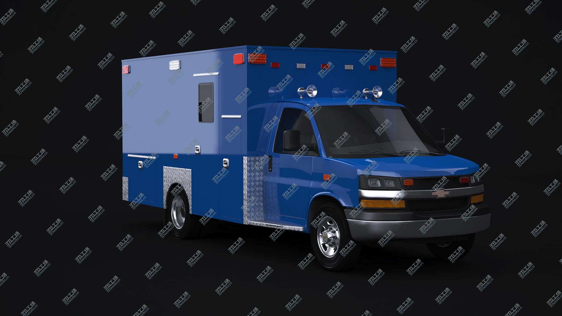images/goods_img/20210313/3D model 2020 Chevrolet Express EMS Ambulance Collection/5.jpg